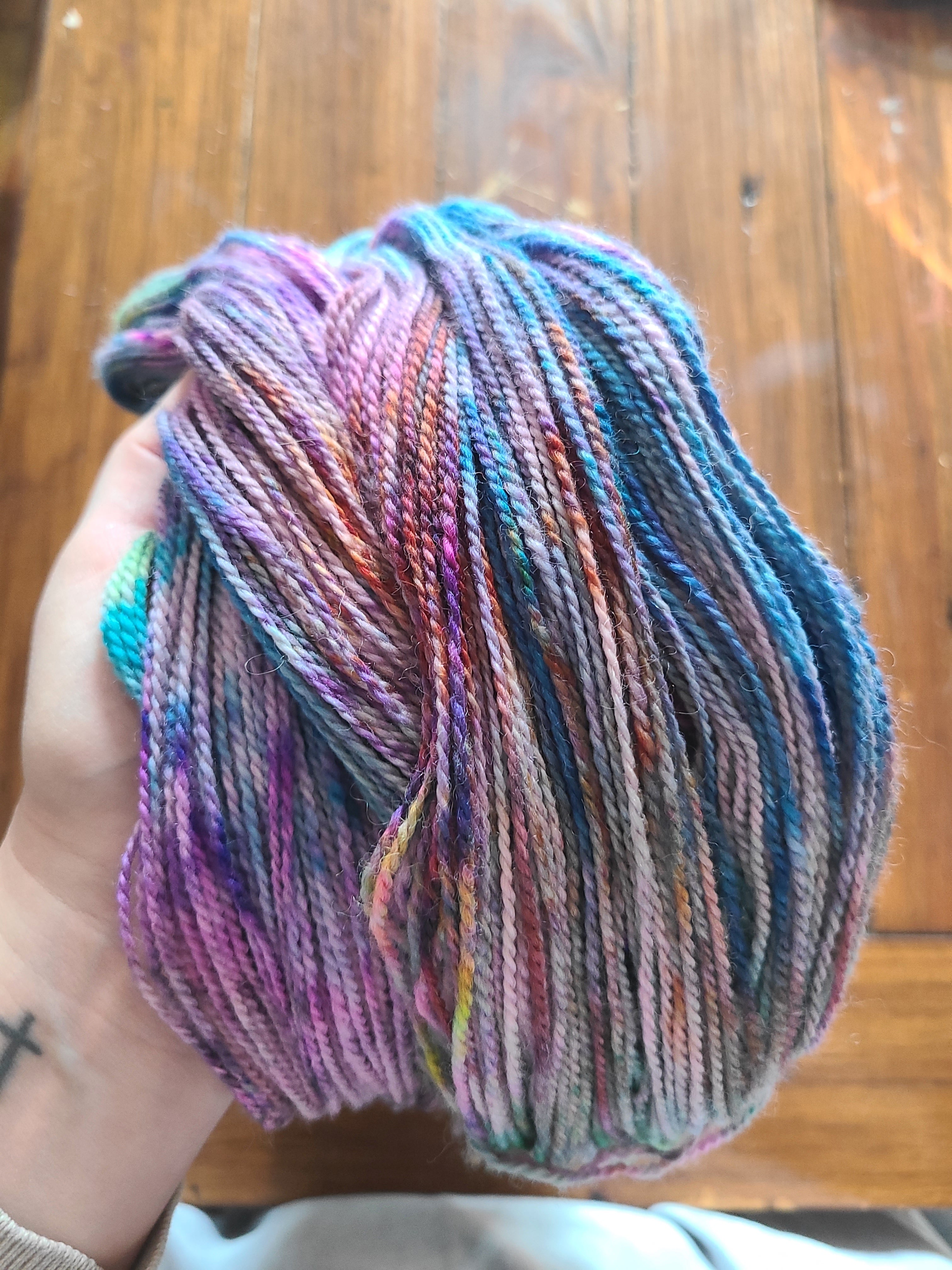 Hatchimal - 100% BFL Fingering Weight 2ply